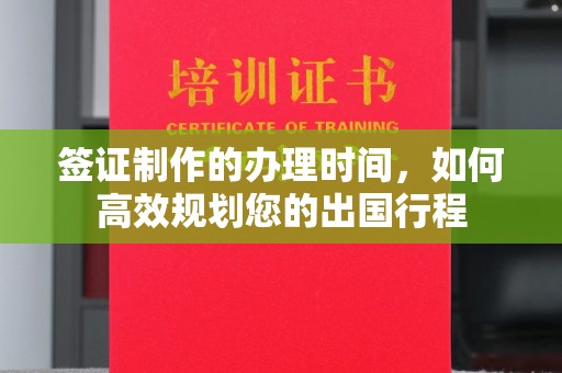 土默特左旗签证制作的办理时间，如何高效规划您的出国行程