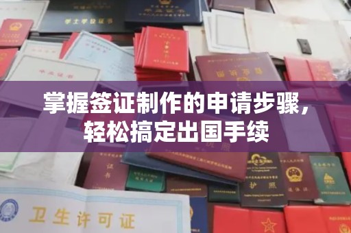 土默特左旗掌握签证制作的申请步骤，轻松搞定出国手续