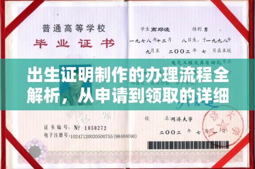 土默特左旗出生证明制作的办理流程全解析，从申请到领取的详细指南