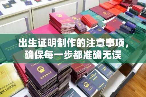 土默特左旗出生证明制作的注意事项，确保每一步都准确无误