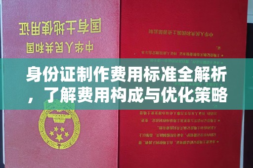 土默特左旗身份证制作费用标准全解析，了解费用构成与优化策略