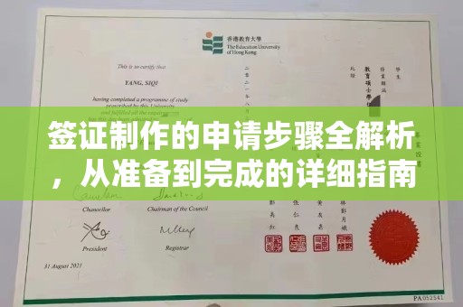土默特左旗签证制作的申请步骤全解析，从准备到完成的详细指南